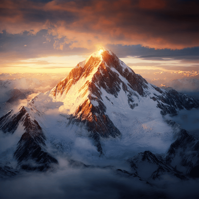 Illustration of Aconcagua, a mythical realm inspired by Aconcagua, central to folklore.