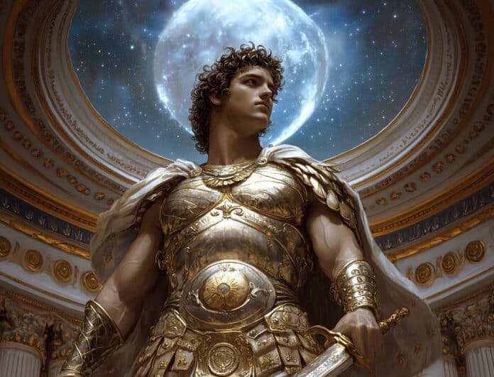 Alexander the Great taming the mystical Bucephalus