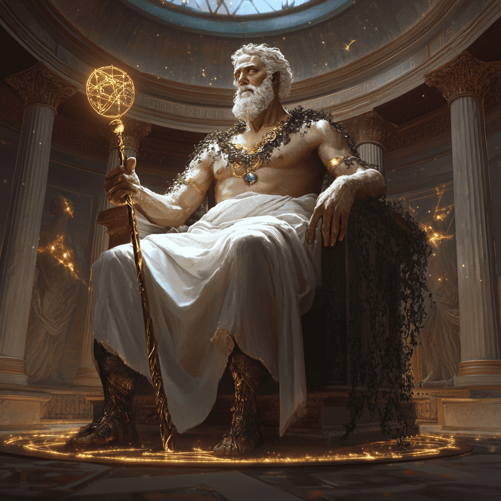 Aristotle Illustration of Aristotle, a mythical realm inspired by Aristotle, central to folklore.