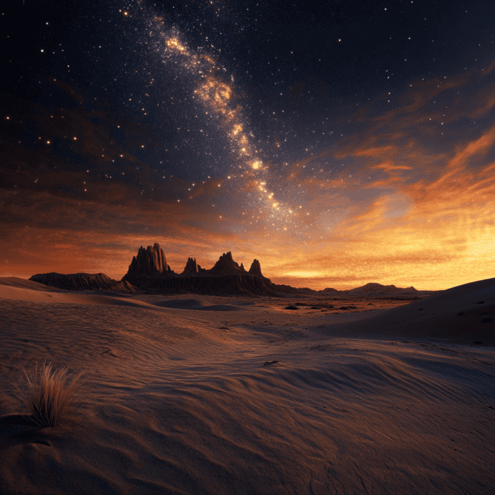 Illustration of Atacama, a mythical realm inspired by Atacama, central to folklore.