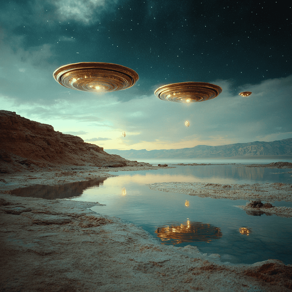 Dead Sea Illustration of Dead Sea, a mythical realm inspired by Dead Sea, central to folklore.