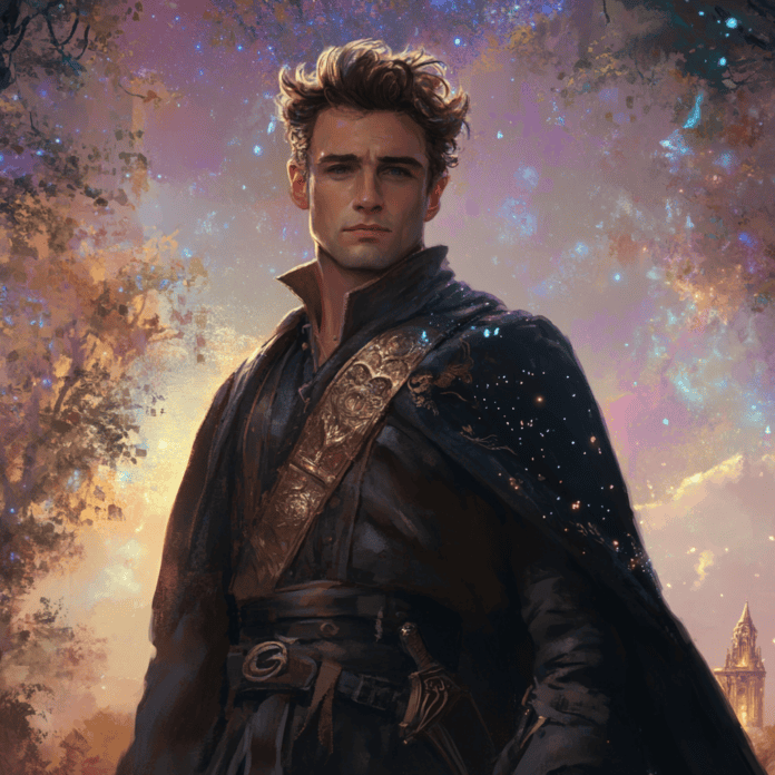 Illustration of James Dean, a mythical realm inspired by James Dean, central to folklore