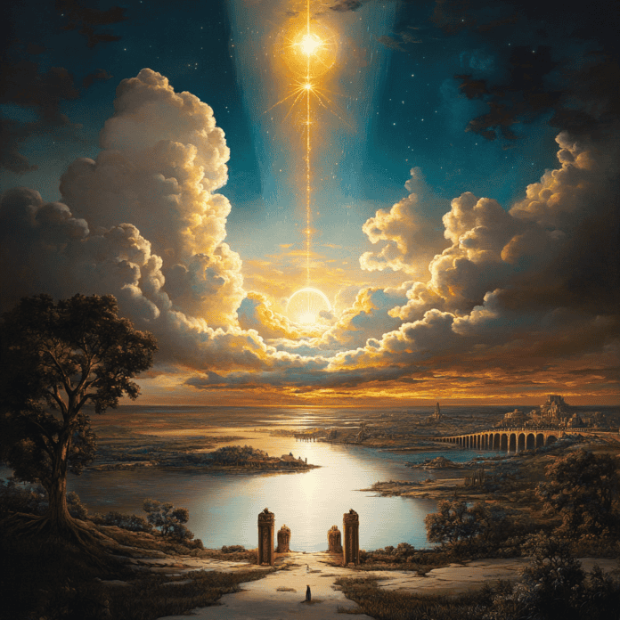 Illustration of Mississippi, a mythical realm inspired by Mississippi, central to folklore.