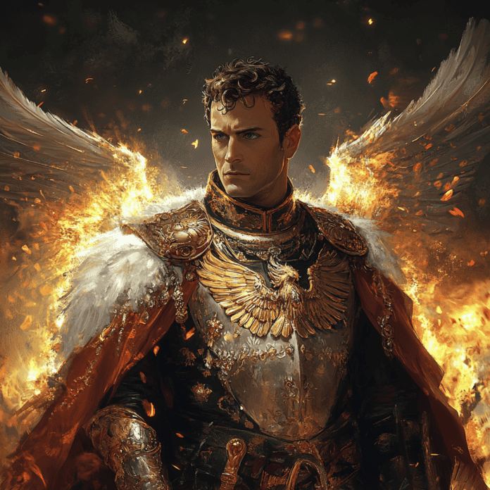 Illustration of Napoleon, a mythical realm inspired by Napoleon, central to folklore